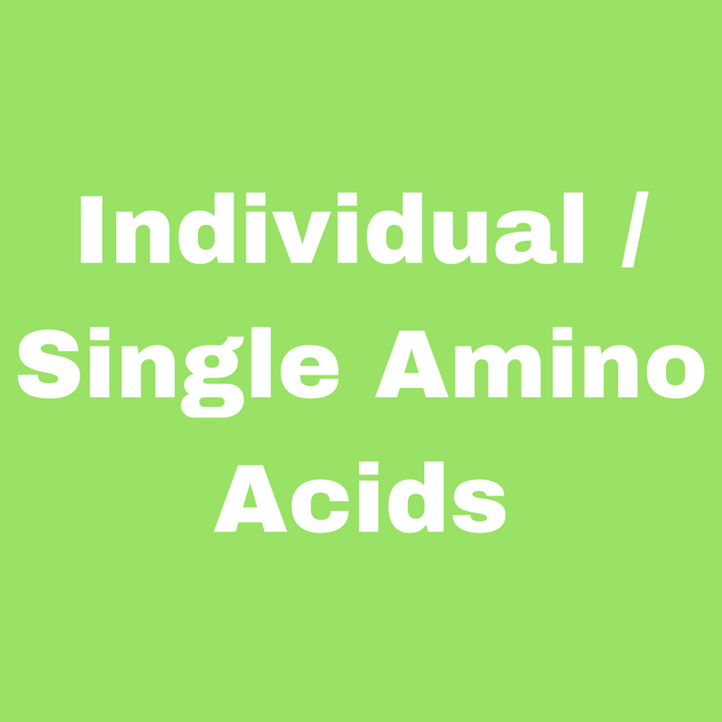 Individual/Single Amino Acids