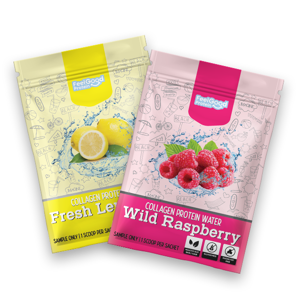 Feel-Good-Samples wild raspberry fresh lemonade flavour