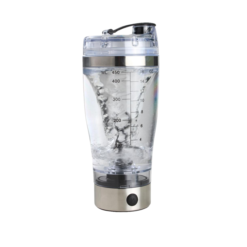 image of the x athletics vortex shaker mixing water in action