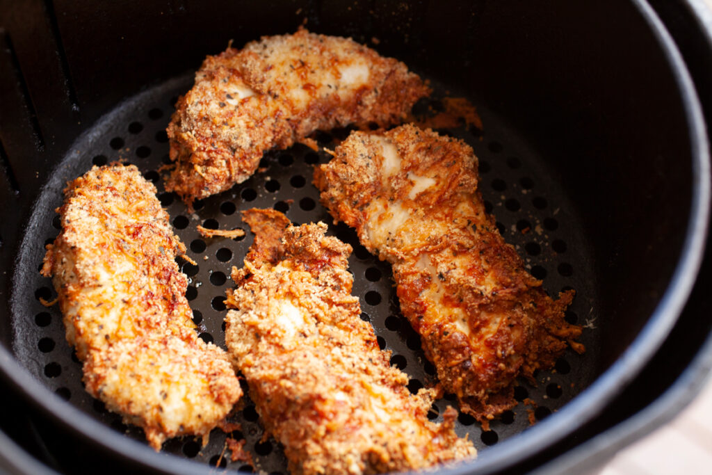 Cooked chicken tenders