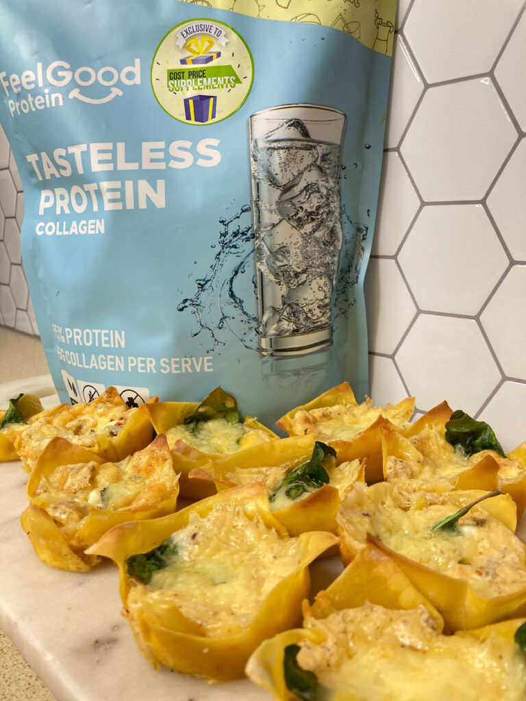 Tasteless Protein in these cheesy protein bites