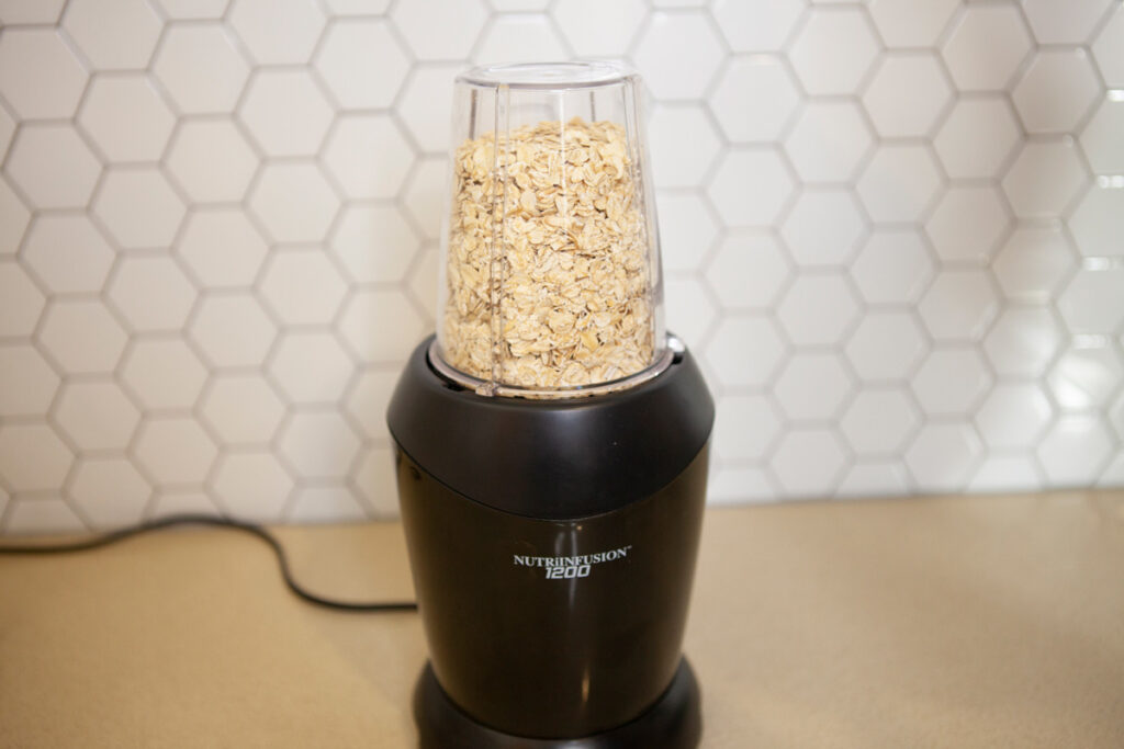 Blend up the oats