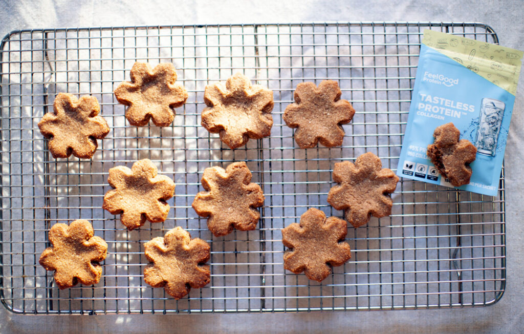 Protein Gingerbread cookies