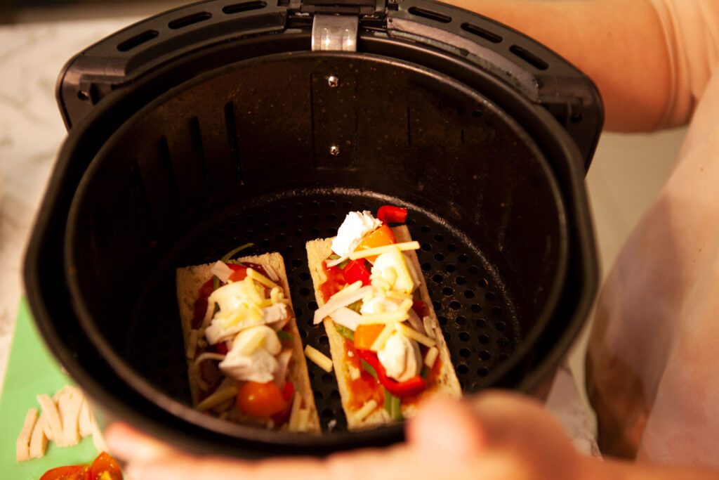 Cook cruskits in the air fryer