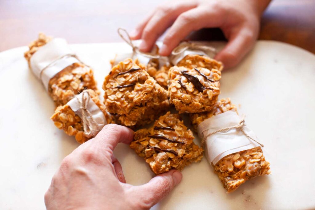 Peanut Butter Protein Slice