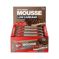 BSC High Protein Low Carb Mousse Bar - Chocoholic Flavour