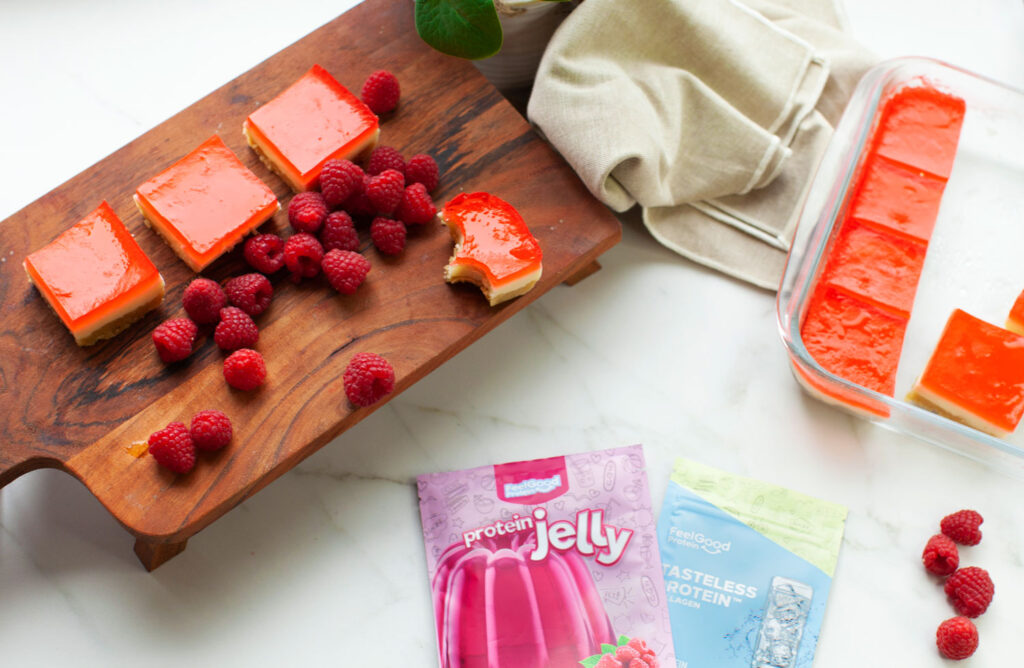 Protein Jelly Slice with Tasteless Protein