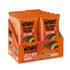Noway Collagen Protein Jelly Bar Box of 12 - Choc Orange