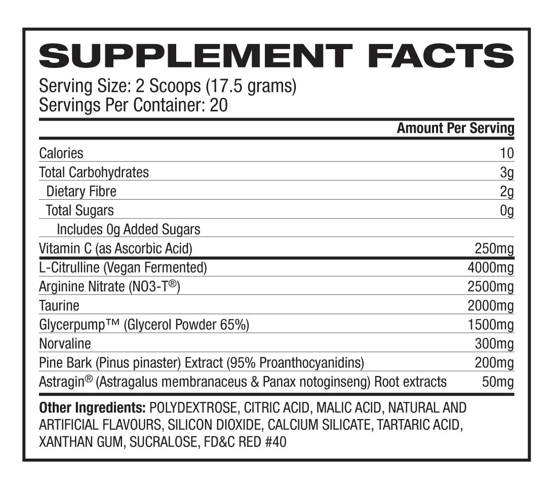 Ghost Pump V2 NonStim Preworkout 40 servings House of Supplements