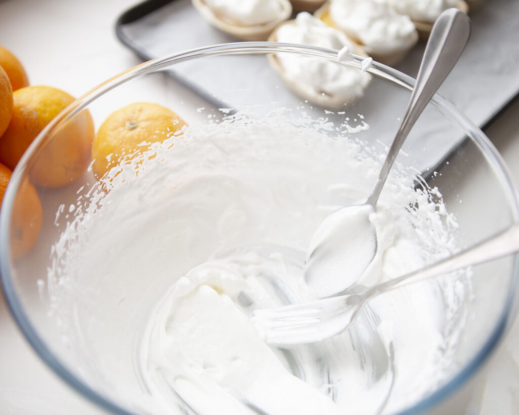 Meringue mixture