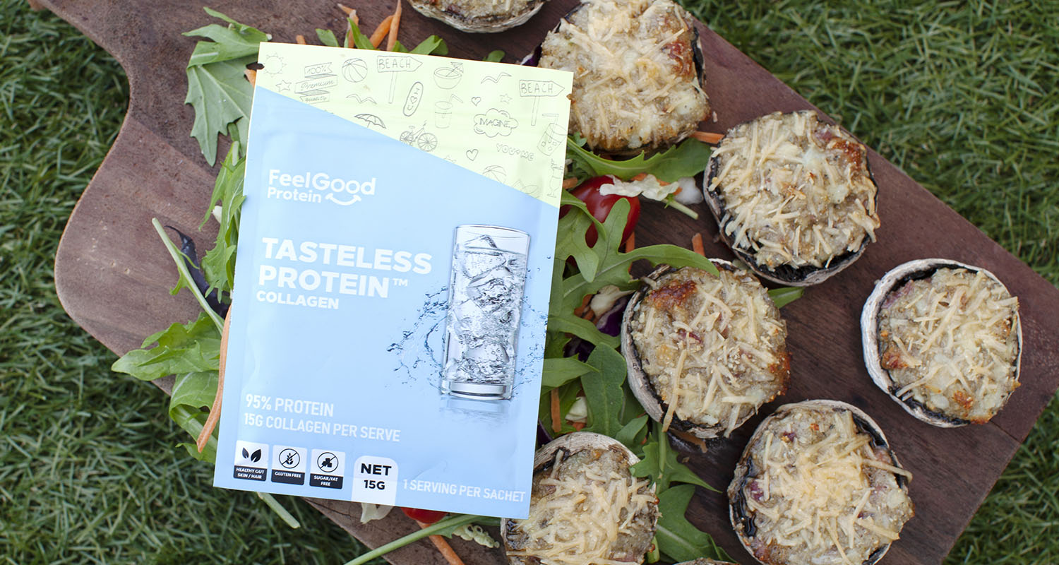 Mushroom Cups with Protein Cost Price Supplements Australia