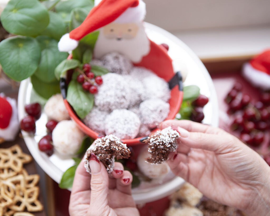 A Look Inside the Rum Balls