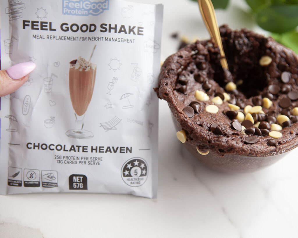 90 Second Feel Good Brownie with Feel Good Shake