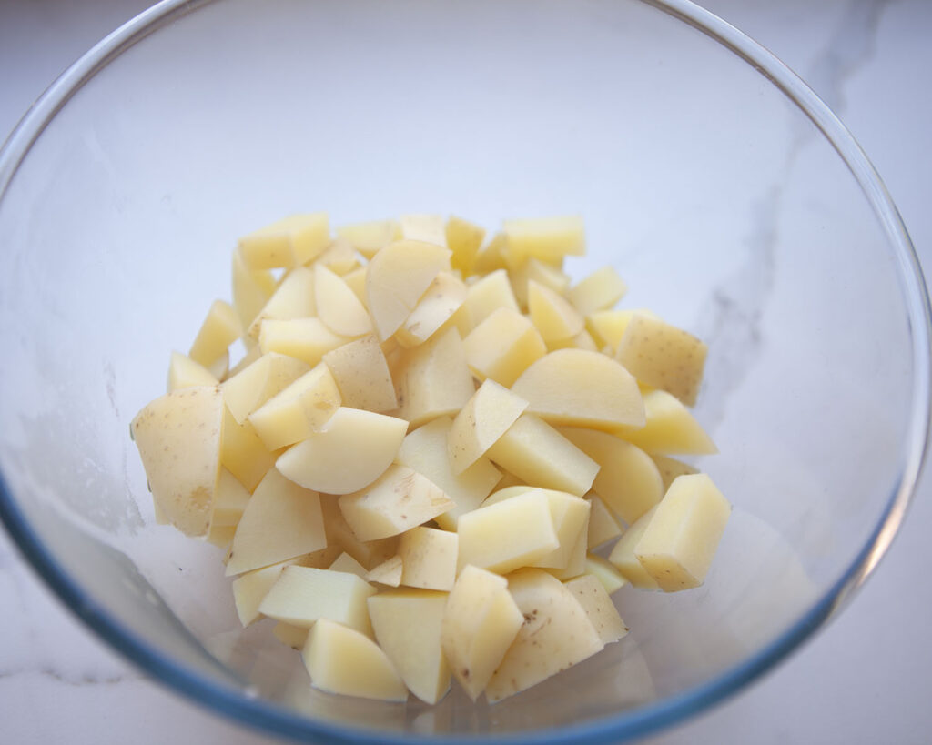 Potatoes in a Bowl