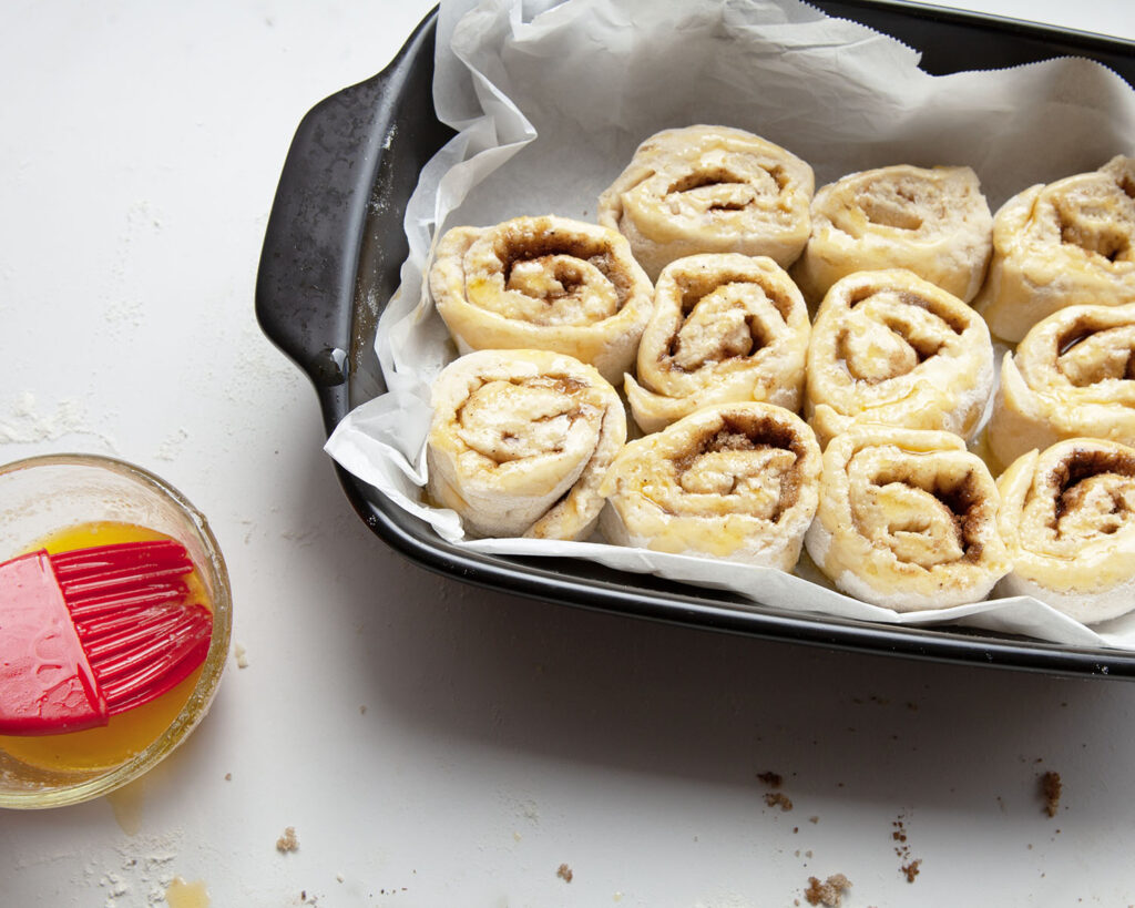 Cinnamon Scrolls Ready for Bake