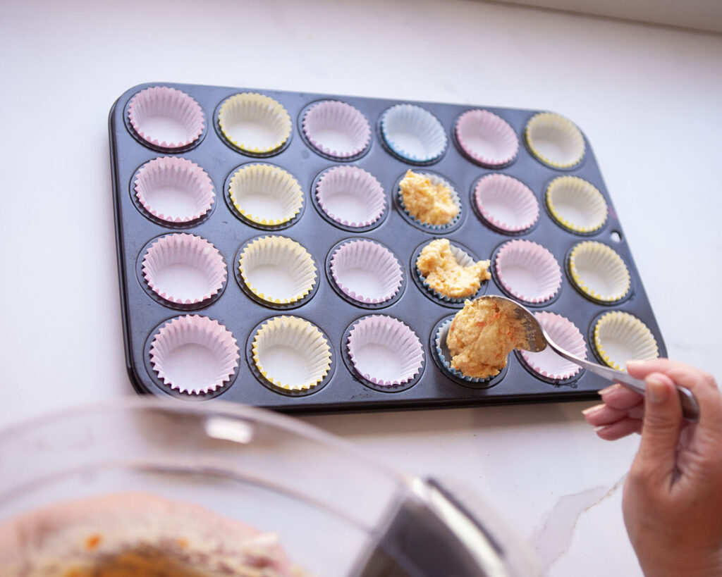 Mixture Inside Baking Pan