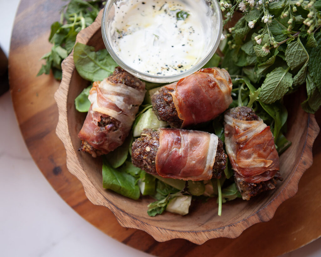 Mini Protein Meat Loaves On a Board