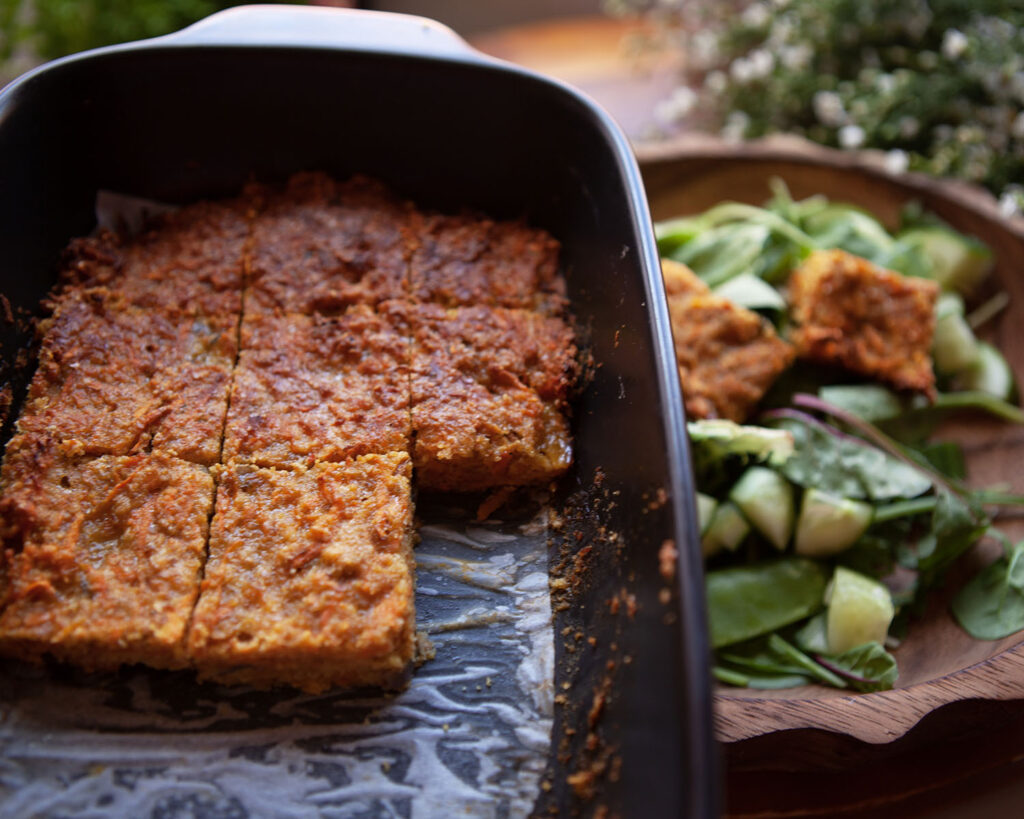 Sweet Potato Hashbrown Bake