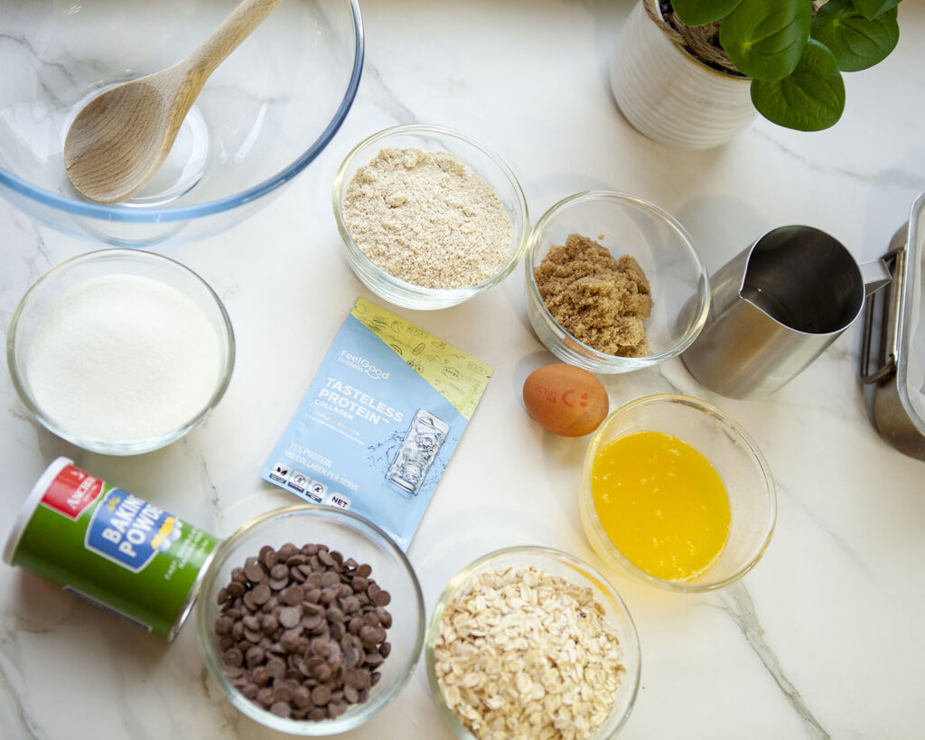 Ingredients for Protein Oat Bar