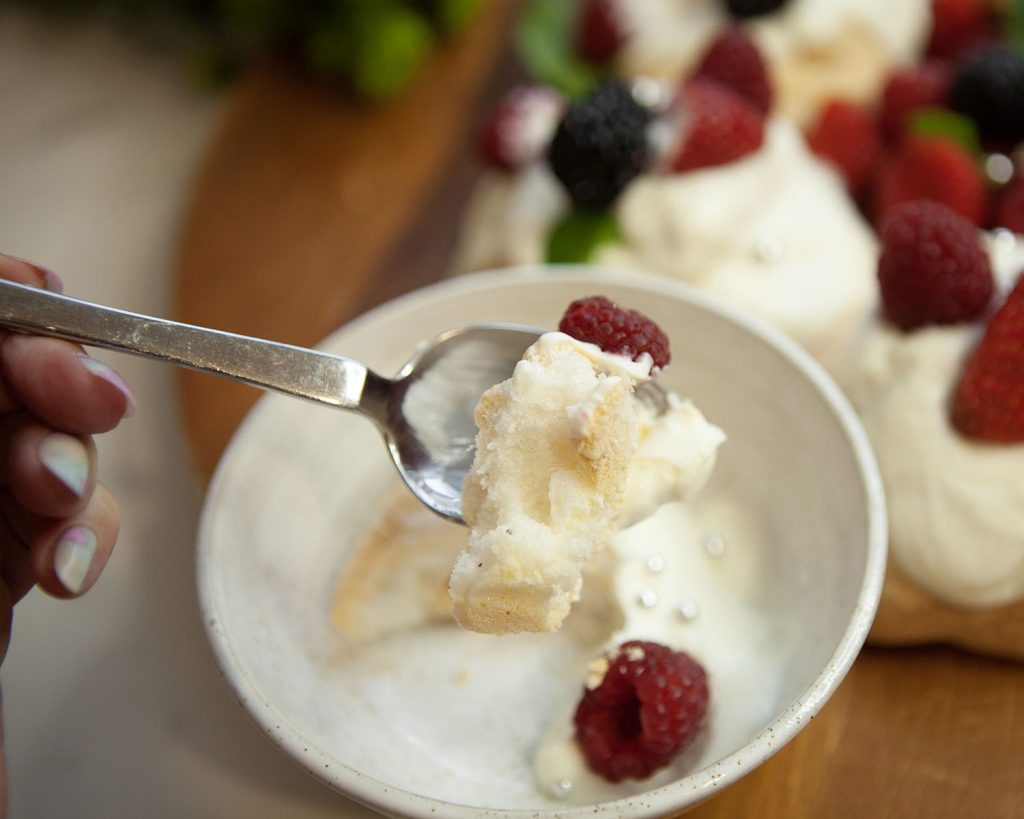 Inside Meringue Protein Pull Apart