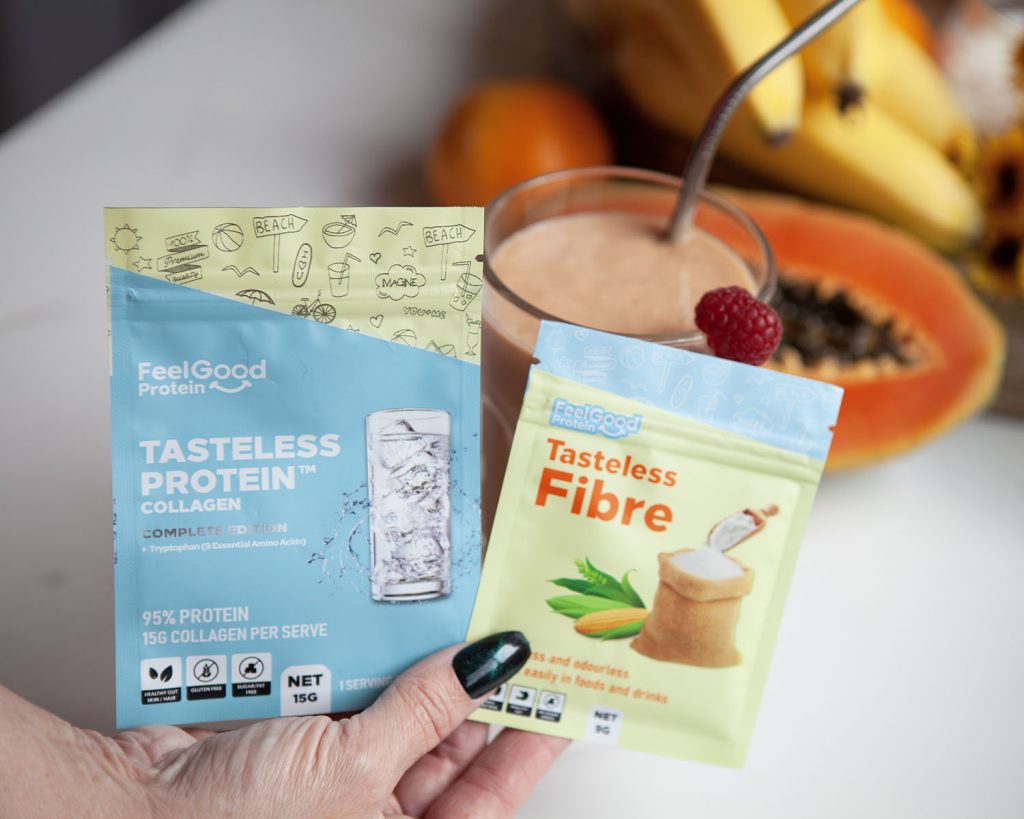 Tasteless Fibre and Protein Used