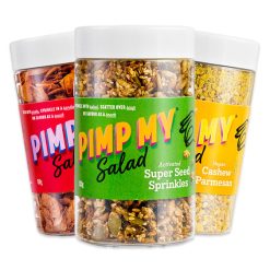 Pimp My Salad Toppers in three delicious flavours