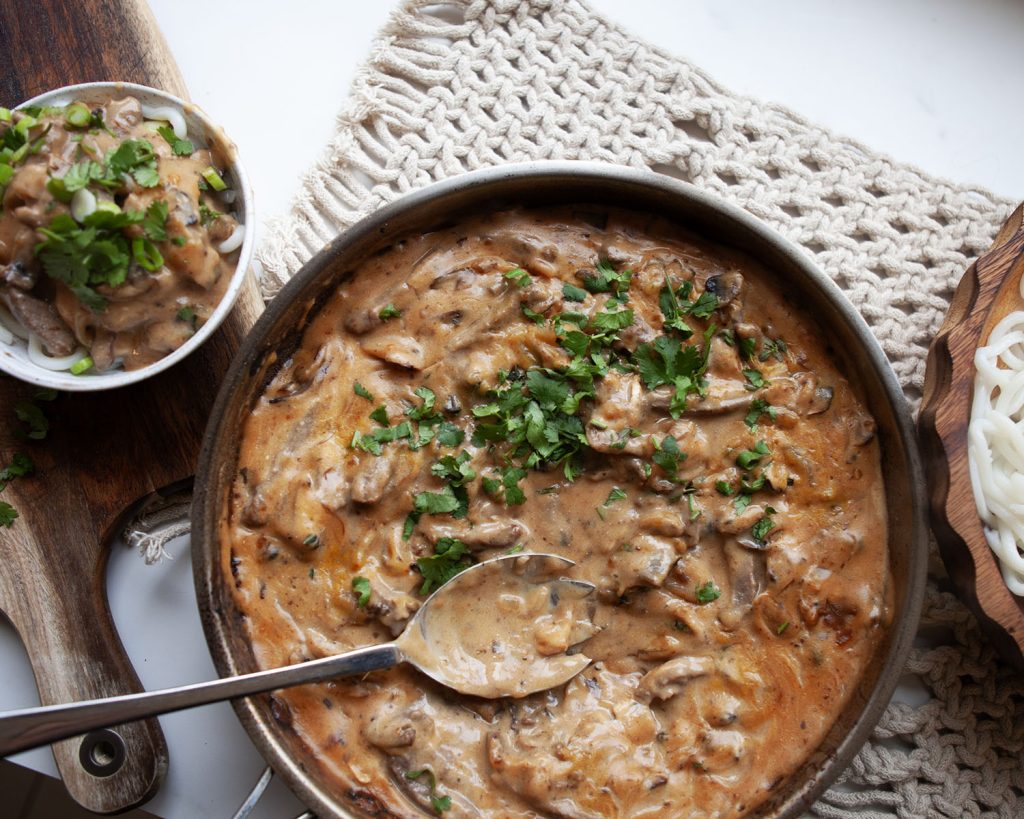 Quick Beef Stroganoff