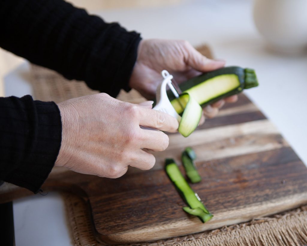 Zucchini Peeled