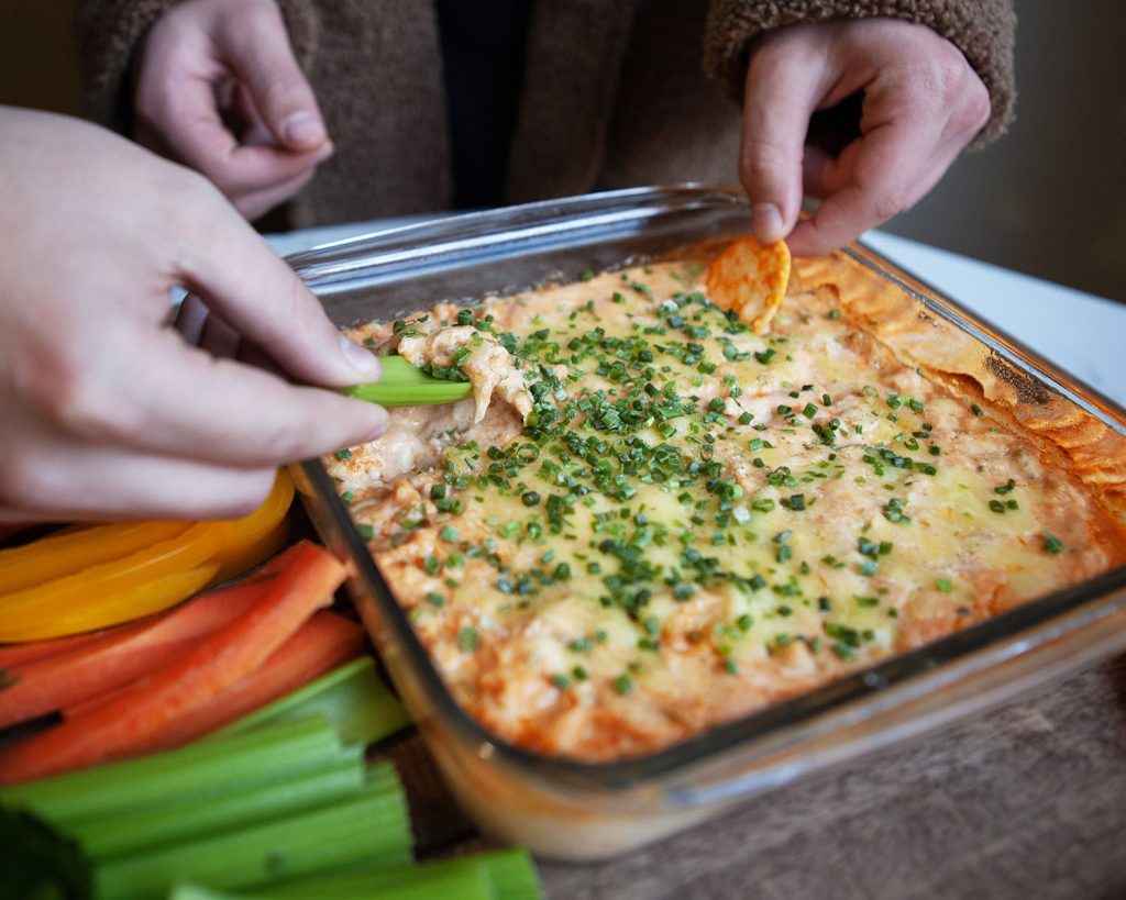 Dig In Buffalo Chicken Dip