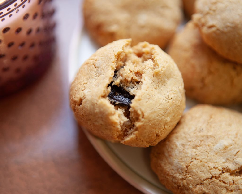 Dark Chocolate Inside Cookie