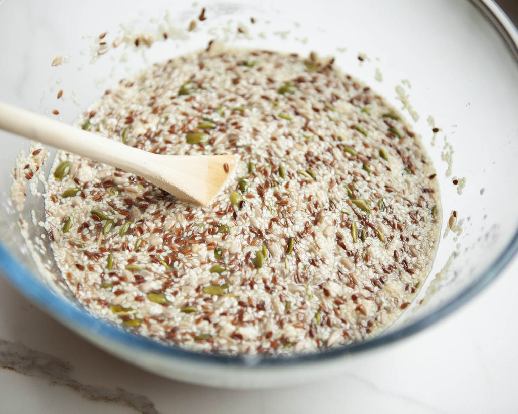 Into Mixing Bowl