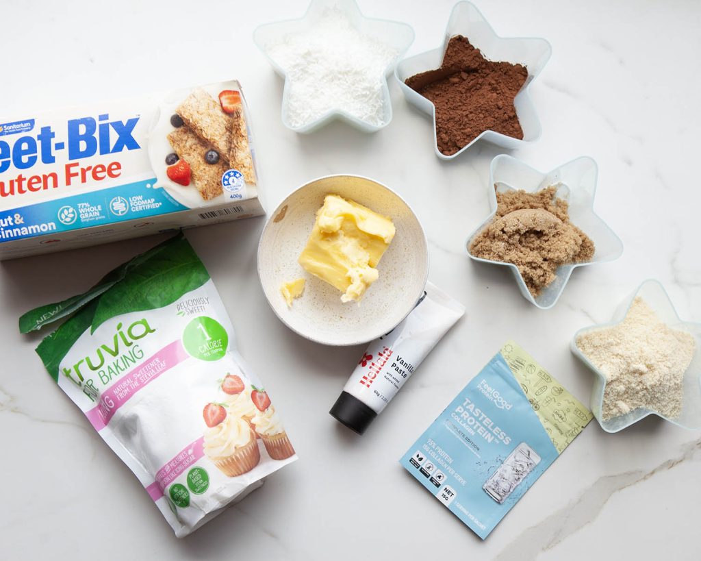 Ingredients For Protein Weet Bix Slice