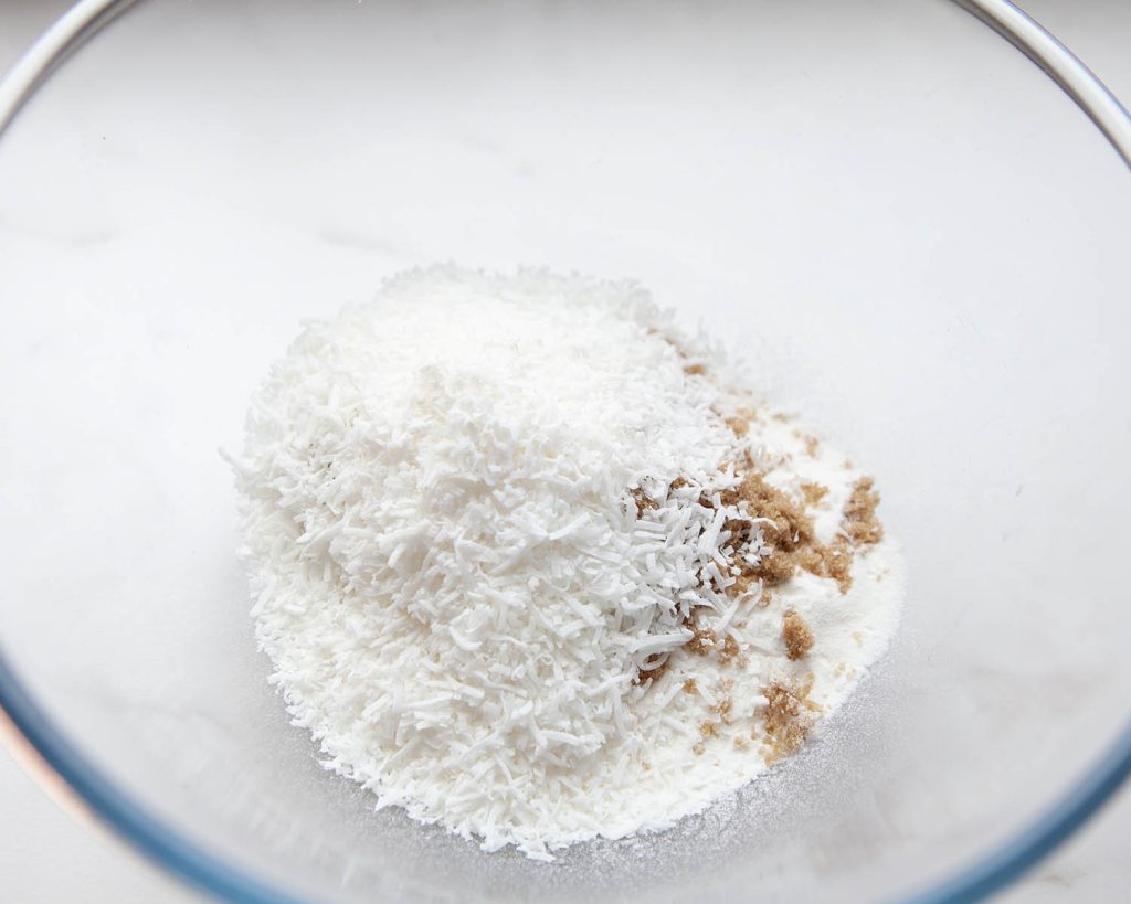 Ingredients Going Into Bowl