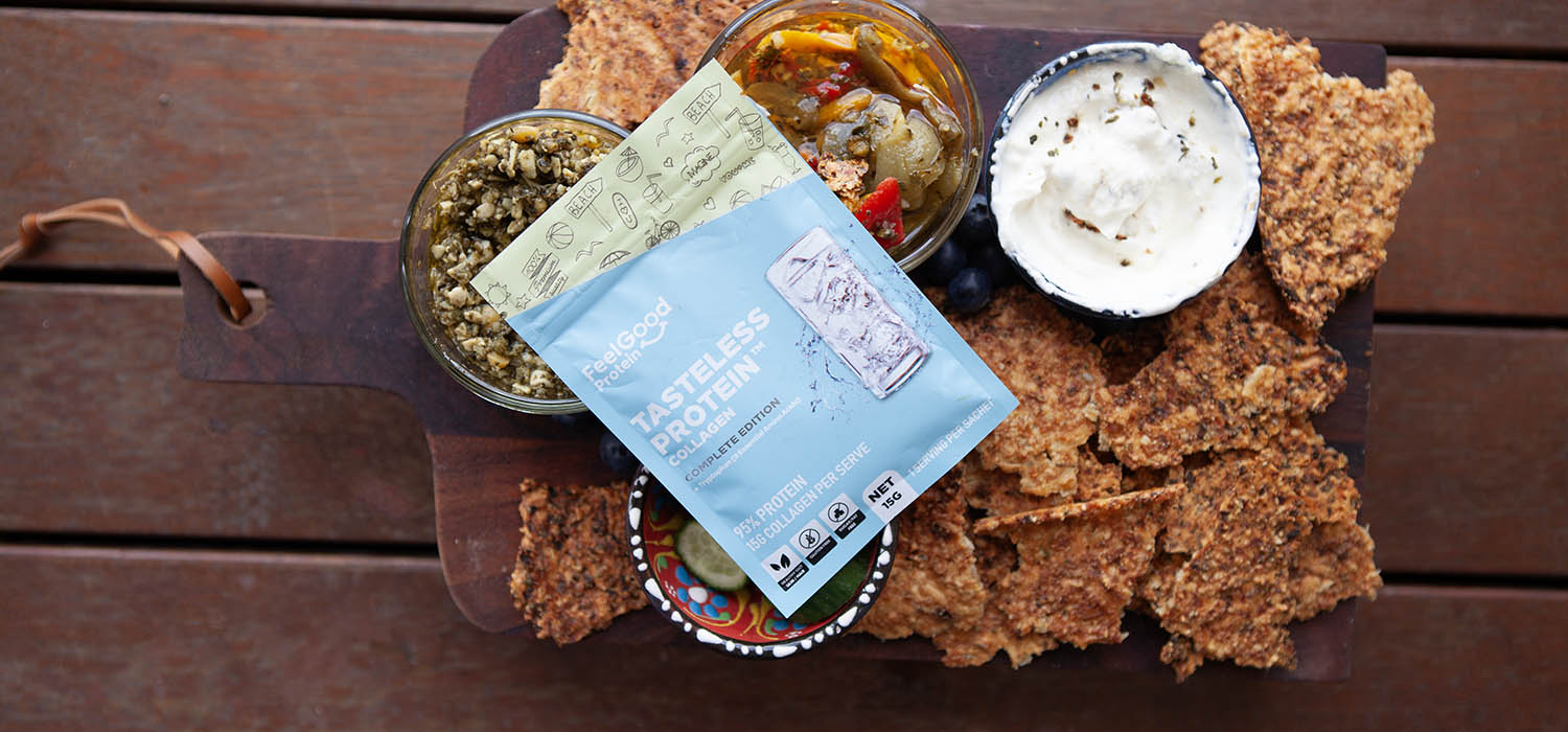 Cauliflower Protein Crackers Cost Price Supplements Australia