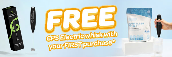 Free electric whisk with your first purchase