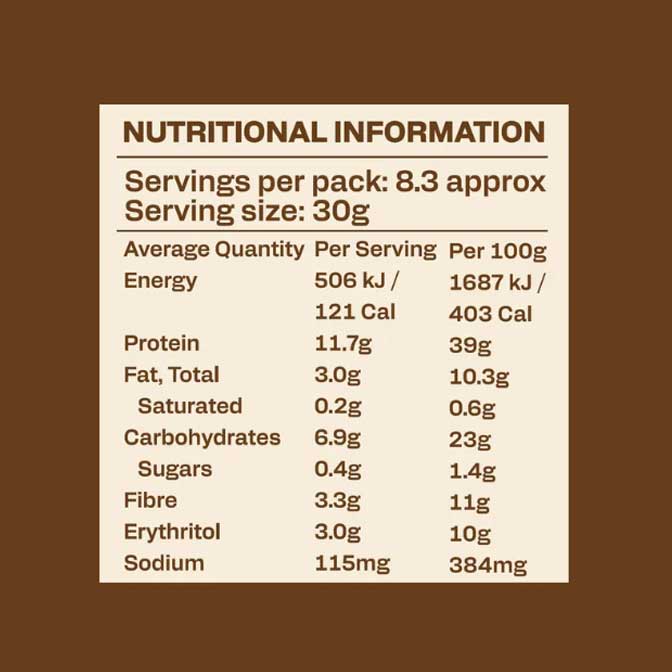 Chocolate Protein Cereal Nutrition Information