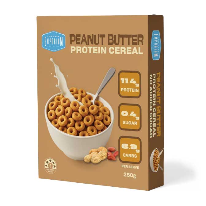 Peanut Butter Protein Cereal by Low Carb Emporium