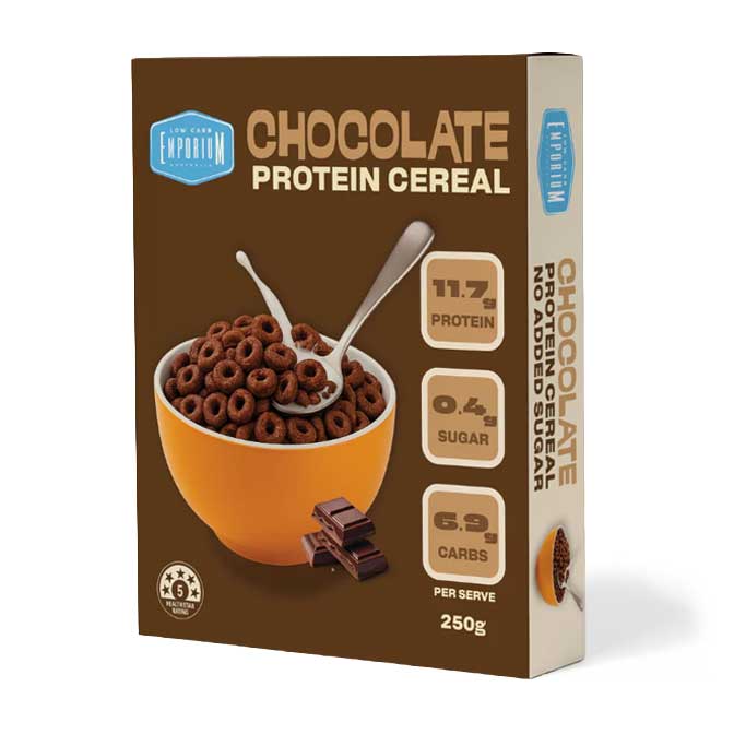 Chocolate Protein Cereal by Low Carb Emporium