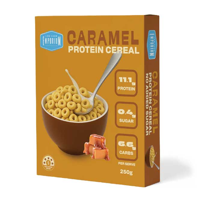 Caramel Protein Cereal by Low Carb Emporium