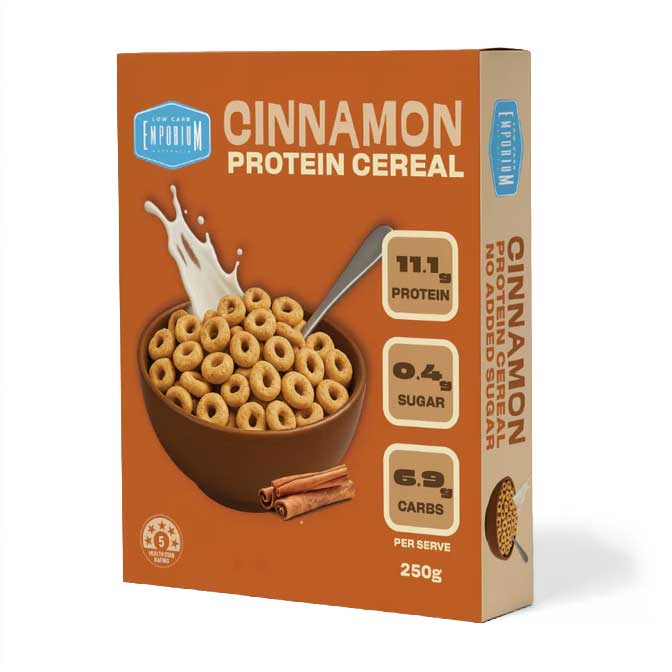 Cinnamon Protein Cereal by Low Carb Emporium