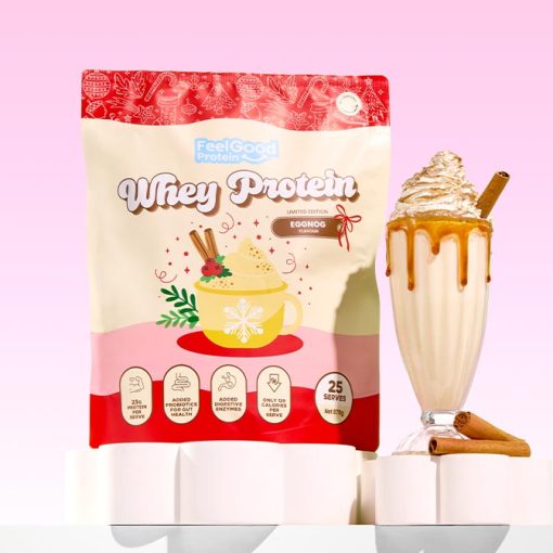 Eggnog Limited Edition Flavour of Whey Protein by Feel Good Protein