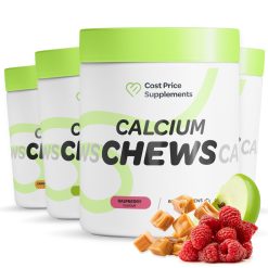 CPS Calcium Chews - 4 flavours, Raspberry, Apple, Caramel Fudge and Caramel Biscuit