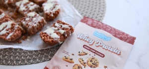 Choc Chip Crisp Protein Slice Website Banner