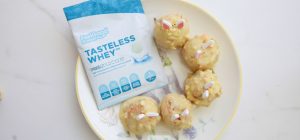 Easter Bunny Protein Balls Website Header