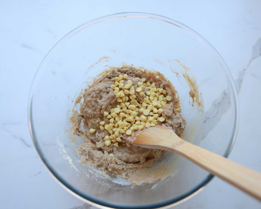 Added choc chips