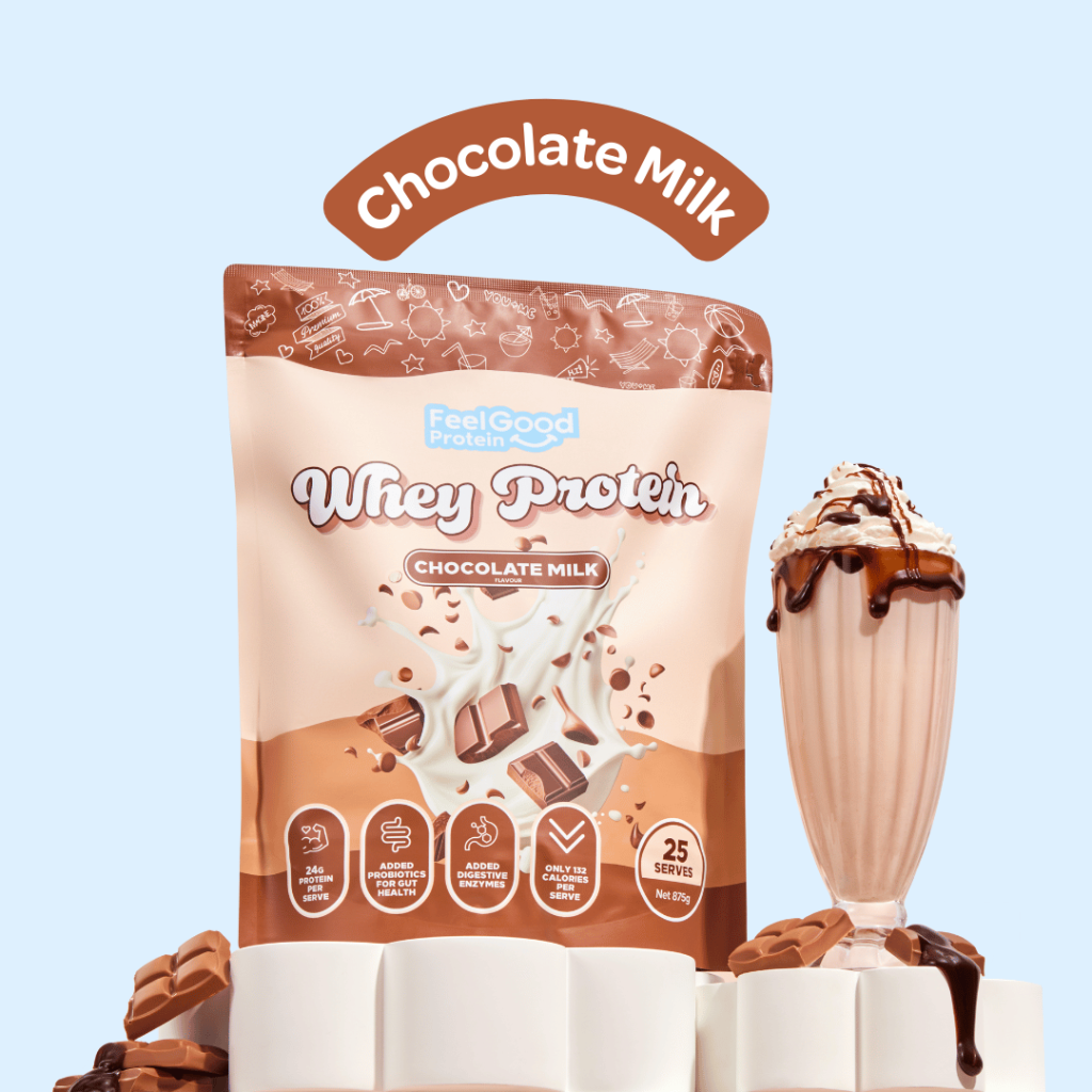Chocolate Milk Whey Protein by Feel Good Protein