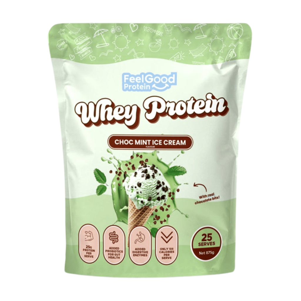 Whey Protein by Feel Good Protein (Choc Mint)