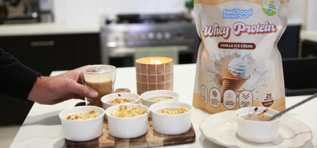 Mini Rhubarb & Apple Crumbles Website Header