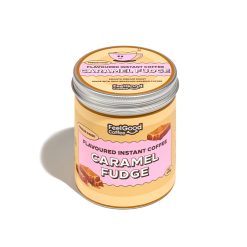 Flavoured Instant Coffee by Feel Good Coffee 100g Caramel Fudge