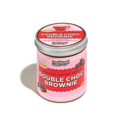 Flavoured Instant Coffee by Feel Good Coffee 100g Double Choc Brownie